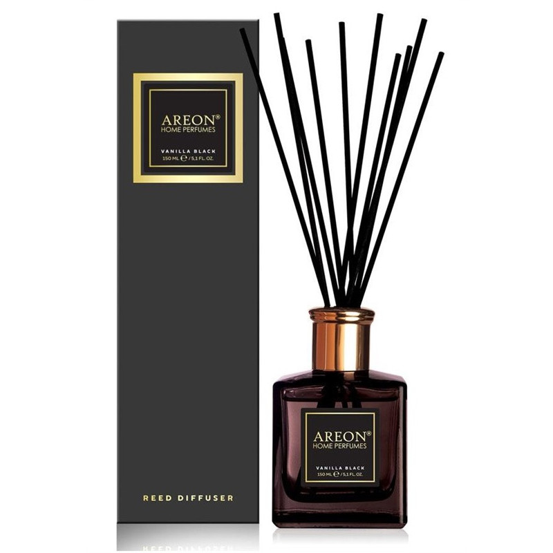 Home scent Areon Black Vanilla Black, 150 ml