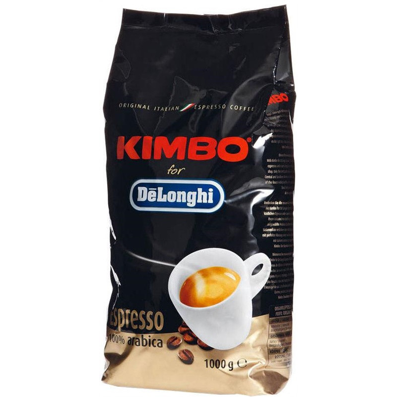 Coffee beans DeLonghi Kimbo Espresso 100% Arabica, 1 kg