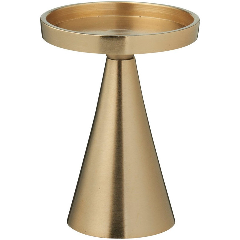 Candlestick, 13 cm, gold