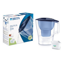 Vandens filtravimo indas Brita ALUNA, 2.4 l, mėlyna Vandens filtravimo indas Brita ALUNA, 2.4 l, mėlyna