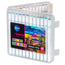 MARKERS COLDUAL-TIP 89706 36PCE MARKERS COLDUAL-TIP 89706 36PCE