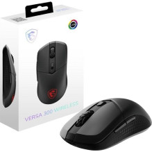 PELĖ ŽAIDIMŲ MSI VERSA 300 WIRELESS JUODAS PELĖ ŽAIDIMŲ MSI VERSA 300 WIRELESS JUODAS