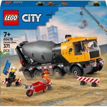 Konstruktorius LEGO® City Betonmaišė 60478, 371 vnt.