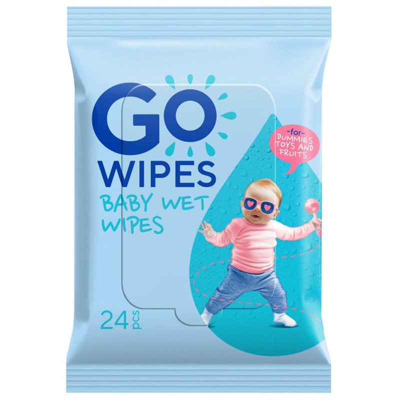 SERVET DRĖGN GOWIPES KŪDIKIAMS 24VNT