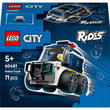 Konstruktorius LEGO® City "Ratai" sunkvežimis 60481, 71vnt. Konstruktorius LEGO® City "Ratai" sunkvežimis 60481, 71vnt.