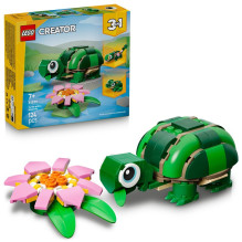 Constructor LEGO® Creator 3in1 Turtle 31377, 124 pcs Constructor LEGO® Creator 3in1 Turtle 31377, 124 pcs