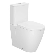 Toilet bowl, floor standing Jika Cubito Style, 370 x 630
