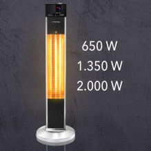Infraraudonųjų spindulių šildytuvas Trotec IRS 2000 E, 2 kW Infraraudonųjų spindulių šildytuvas Trotec IRS 2000 E, 2 kW