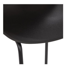 Dining room chair Atmosphera Otac, black Dining room chair Atmosphera Otac, black