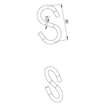 RATUK DUR VPS / 2-75 / NYLON + S-HOOK (6+6) RATUK DUR VPS / 2-75 / NYLON + S-HOOK (6+6)