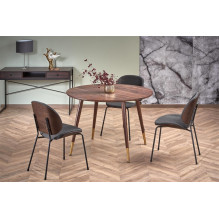 Dining table, brown, 110 cm x 100 cm x 72 - 76 cm
