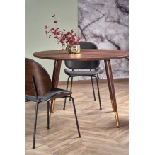 Dining table, brown, 110 cm x 100 cm x 72 - 76 cm