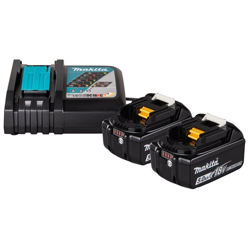 Battery and charger set Makita 1914J6-4, 2500 mAh, black