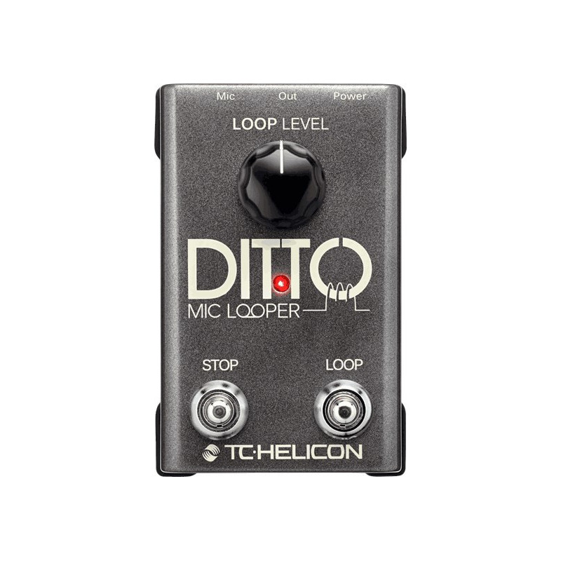 Garso Įranga - TC Helicon Ditto Mic Looper, 24-Bit Garso, XLR Įėjimai / Išėjimai