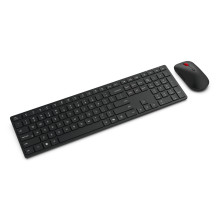 Klaviatūra ir Pelė - Lenovo 4X31S04810 Belaidė Biuro Klaviatūra ir Pelė, 2400 DPI, Juoda