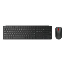 Klaviatūra ir Pelė - Lenovo 4X31S04810 Belaidė Biuro Klaviatūra ir Pelė, 2400 DPI, Juoda