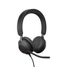 Ausinės - Jabra Evolve2 40 SE UC Stereo, Triukšmo Izoliacija, 3 Mikrofonai
