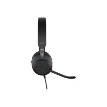 Ausinės - Jabra Evolve2 40 SE UC Stereo, Triukšmo Izoliacija, 3 Mikrofonai