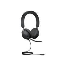 Ausinės - Jabra Evolve2 40 SE UC Stereo, Triukšmo Izoliacija, 3 Mikrofonai