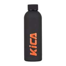 Gėrimo Butelis - KiCA Active Nerūdijančio Plieno Izoliuotas 500 ml - Juodas Gėrimo Butelis - KiCA Active Nerūdijančio Plieno Izoliuotas 500 ml - Juodas