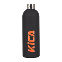 Gėrimo Butelis - KiCA Active Nerūdijančio Plieno Izoliuotas 500 ml - Juodas Gėrimo Butelis - KiCA Active Nerūdijančio Plieno Izoliuotas 500 ml - Juodas