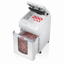 Popieriaus Smulkintuvas - HSM Autofeed X200, 200 Lapų, 30 L, P4, 4 x 12 mm