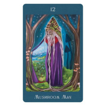 Mushroom Folk Oracle kortos Blue Angel Mushroom Folk Oracle kortos Blue Angel