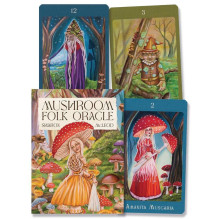 Mushroom Folk Oracle kortos Blue Angel Mushroom Folk Oracle kortos Blue Angel
