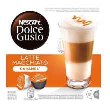 Kavos kapsulės DOLCE GUSTO LATTE MACCHIATO CARAMEL, 8+8 vnt. Kavos kapsulės DOLCE GUSTO LATTE MACCHIATO CARAMEL, 8+8 vnt.