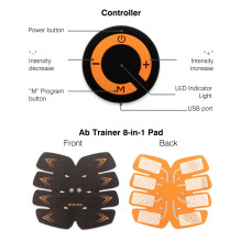Bodi-Tek Ab Trainer, Black / Orange