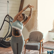 Bodi-Tek Ab Trainer, Black / Orange