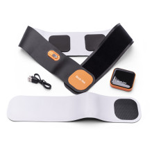 Bodi-Tek Ab &amp; Back Muscle Strengthener With Heat, Black / Orange