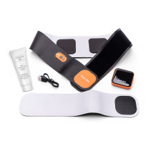 Bodi-Tek Ab &amp; Back Muscle Strengthener With Heat, Black / Orange