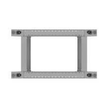 LANBERG OPEN RACK 19" 42U 600X800 GREY LANBERG OPEN RACK 19" 42U 600X800 GREY