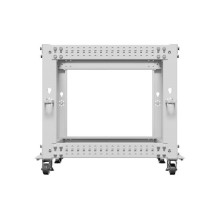 LANBERG OPEN RACK 19" 9U 600X600-1100 ADJUSTABLE GREY