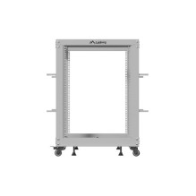 LANBERG OPEN RACK 19" 15U 600X600-1100 ADJUSTABLE GREY LANBERG OPEN RACK 19" 15U 600X600-1100 ADJUSTABLE GREY