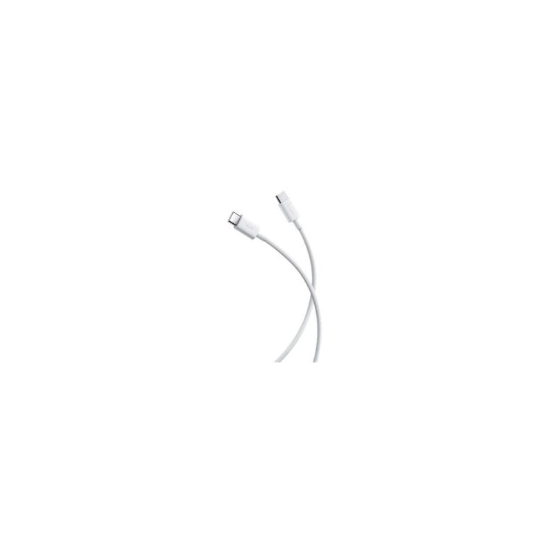 Kabelis Xiaomi USB-C-USB-C 1m 3A White