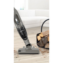 Bosch Serie 2 BBHF214G lazdinis dulkių siurblys / elektrinė šluota be maišelio, pilkas Bosch Serie 2 BBHF214G lazdinis dulkių siurblys / elektrinė šluota be maišelio, pilkas