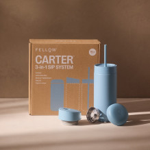 Fellow Carter Move Mug 3-in-1 Travel mug with 3 lids 473 ml Powder Blue Fellow Carter Move Mug 3-in-1 Travel mug with 3 lids 473 ml Powder Blue