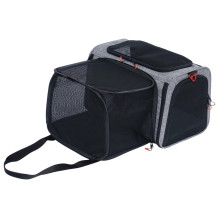 ZOLUX NOMAD M dog and cat carrier with extra space, 44 × 28 × 28 cm ZOLUX NOMAD M dog and cat carrier with extra space, 44 × 28 × 28 cm
