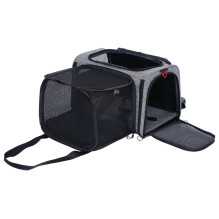 ZOLUX NOMAD M dog and cat carrier with extra space, 44 × 28 × 28 cm ZOLUX NOMAD M dog and cat carrier with extra space, 44 × 28 × 28 cm