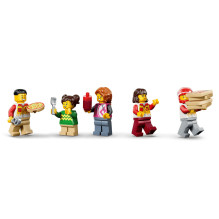 LEGO CITY 60496 Picos pristatymo patirtis su transporto priemonėmis