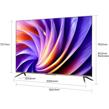 Dreame Vivid QLED TV Q100 109.2 cm (43") 4K Ultra HD Smart TV Wi-Fi Black 350 cd / m²