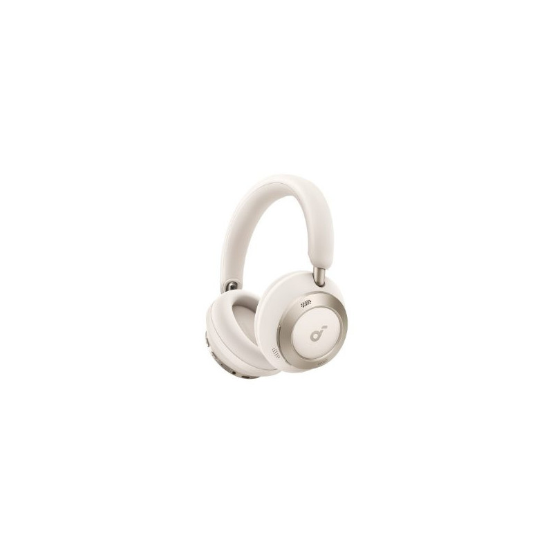 Anker Soundcore Foldable Space One Pro Bluetooth Over-ear Microphone Wireless Cream White