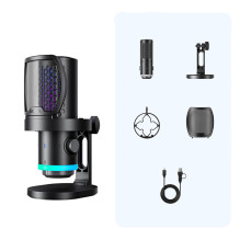 BOYA CastMic G40 Wired USB-C Gaming Microphone - Black