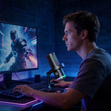 BOYA CastMic G40 Wired USB-C Gaming Microphone - Black