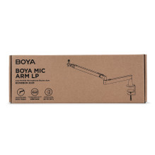 BOYA MIC ARM LP Low Profile Microphone Arm with Clamp - Black
