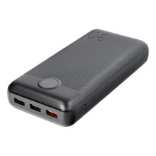 Powerbank Veger L30 (W3008PD) PD QC3.0 3A 20W 30000 mAh black Powerbank Veger L30 (W3008PD) PD QC3.0 3A 20W 30000 mAh black