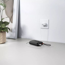 Powerbank Veger K3 (W3018) PD QC3.0 35W 30000 mAh with built-in Type C cables / Lightning black