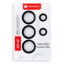 Samsung S26 Ultra Forcell Premium kameros stiklas, juodas